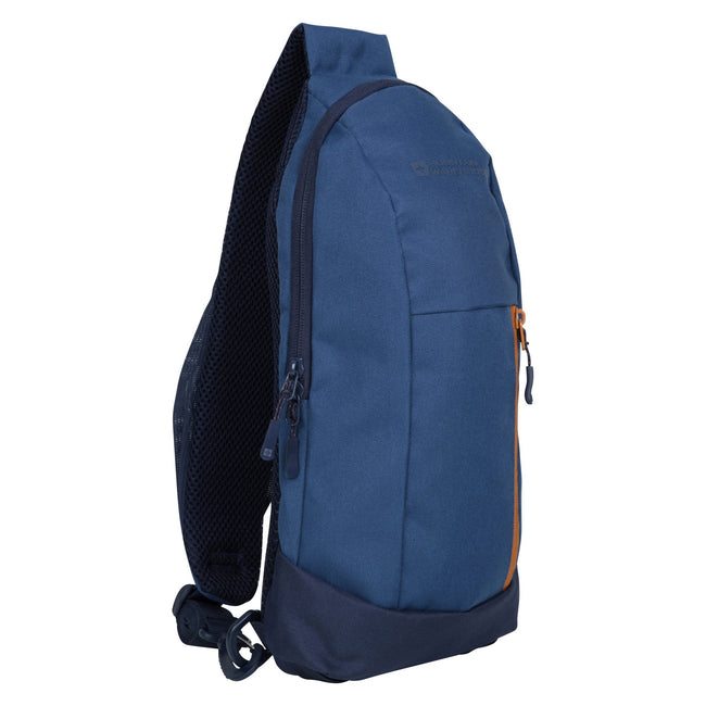 Navy - Side - Mountain Warehouse 8L Sling Backpack