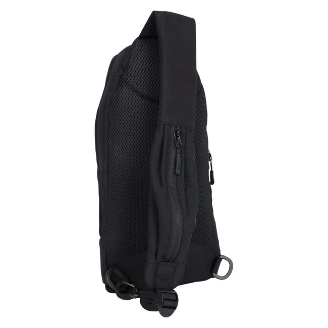 Black - Back - Mountain Warehouse 8L Sling Backpack