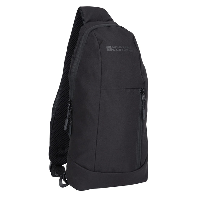 Black - Side - Mountain Warehouse 8L Sling Backpack