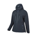 Black - Lifestyle - Mountain Warehouse Womens-Ladies Rainstorm 2.5 Layered Waterproof Jacket