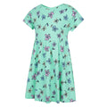 Pale Green - Lifestyle - Mountain Warehouse Girls Essentials Lora Floral Dress