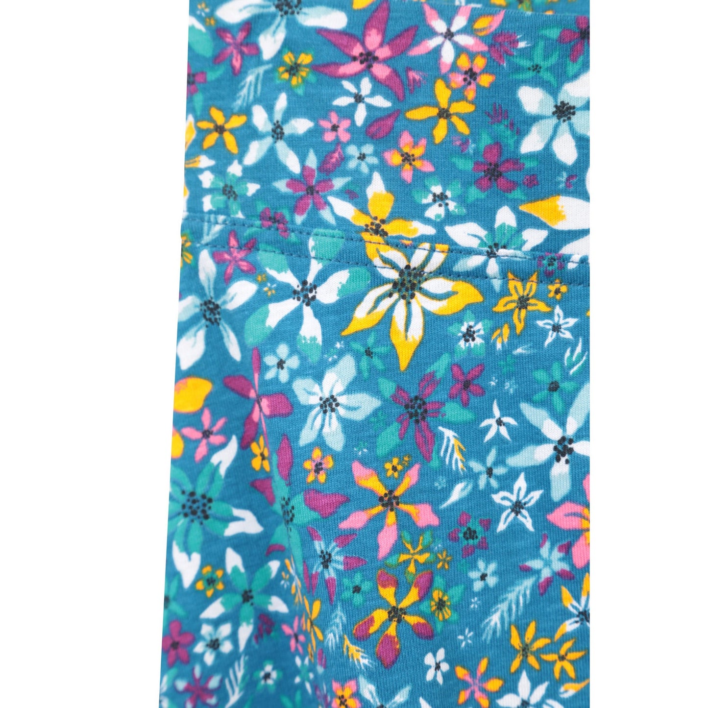 Dark Teal - Pack Shot - Mountain Warehouse Womens-Ladies Shore Floral Jersey Maxi Skirt