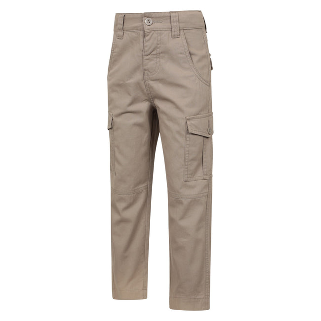 Beige - Lifestyle - Mountain Warehouse Childrens-Kids Cargo Trousers