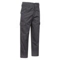 Charcoal - Side - Mountain Warehouse Childrens-Kids Cargo Trousers