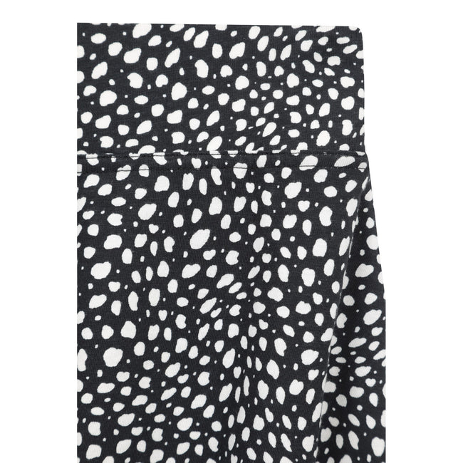 Black - Close up - Mountain Warehouse Womens-Ladies Waterfront Jersey Midi Skirt