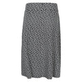 Black - Back - Mountain Warehouse Womens-Ladies Waterfront Jersey Midi Skirt
