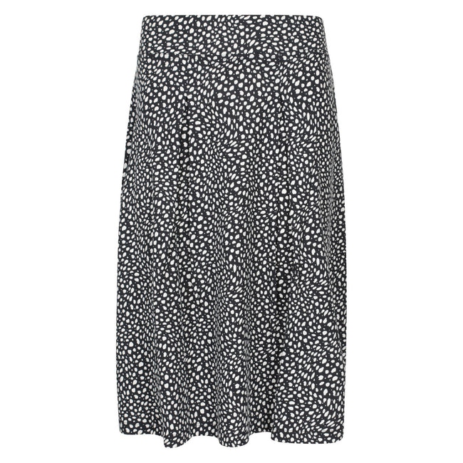 Black - Front - Mountain Warehouse Womens-Ladies Waterfront Jersey Midi Skirt
