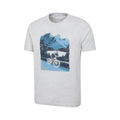 Medium Grey - Lifestyle - Mountain Warehouse Mens Bike T-Shirt