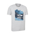 Medium Grey - Side - Mountain Warehouse Mens Bike T-Shirt