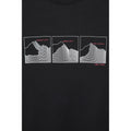 Jet Black - Pack Shot - Mountain Warehouse Mens Mountain Peaks T-Shirt