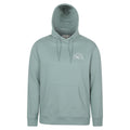 Light Khaki - Front - Mountain Warehouse Mens Regional Cornwall Graphic Hoodie