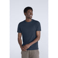 Navy - Front - Animal Mens Icon Slim T-Shirt