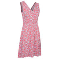 Red - Side - Mountain Warehouse Womens-Ladies Newquay Blossom Sleeveless Midi Dress