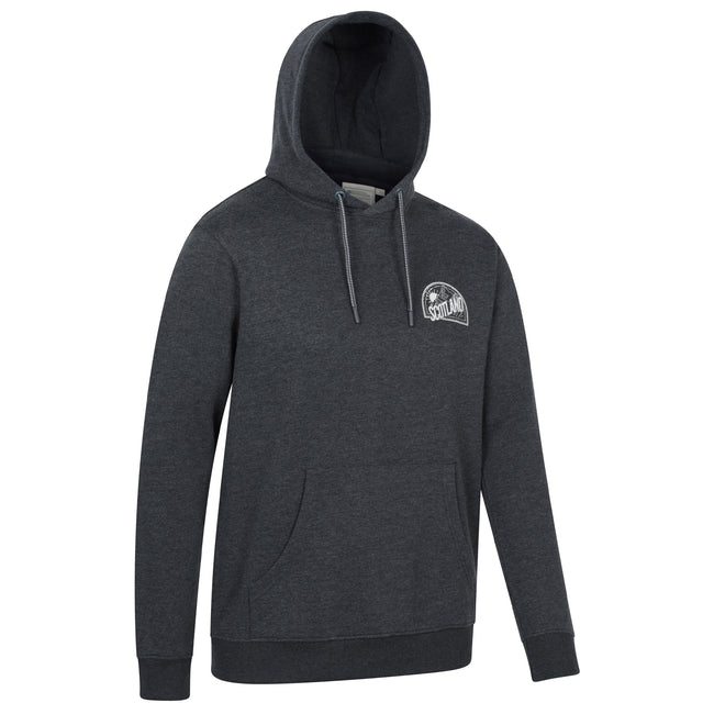 Charcoal - Side - Mountain Warehouse Mens Regional Scotland Hoodie