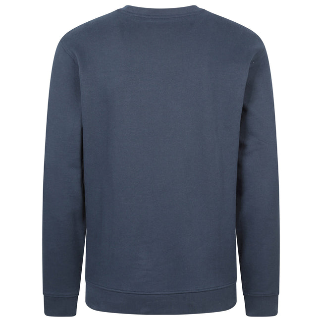 Navy - Back - Mountain Warehouse Mens Scotland Graphic Crew Neck Sweatshirt