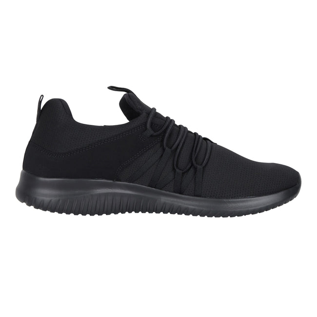 Black - Lifestyle - Mountain Warehouse Mens Swift Lightweight Trainers