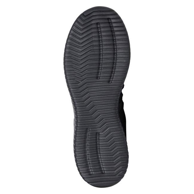 Black - Close up - Mountain Warehouse Mens Swift Lightweight Trainers