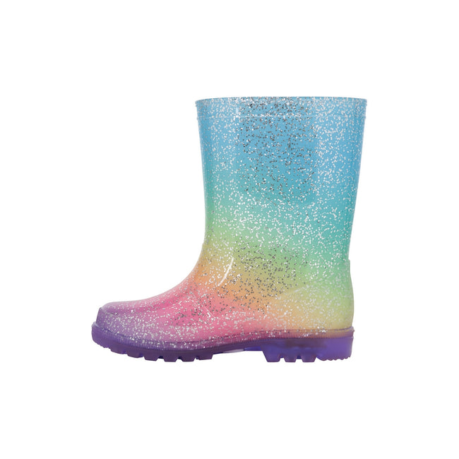 Pink - Lifestyle - Mountain Warehouse Toddler Splash Light Up Wellington Boots
