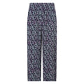 Navy - Front - Mountain Warehouse Womens-Ladies Fowey Lightweight Peacock Feather Trousers