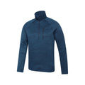 Dark Blue - Lifestyle - Mountain Warehouse Mens Half Zip Midlayer