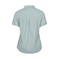 Light Khaki - Back - Mountain Warehouse Womens-Ladies Coconut Tree Short-Sleeved Shirt