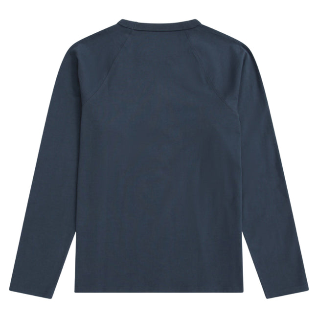 Navy - Back - Animal Mens Otis Long-Sleeved T-Shirt