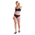 Dark Blue - Side - Animal Womens-Ladies Docks Plain Bikini Bottoms