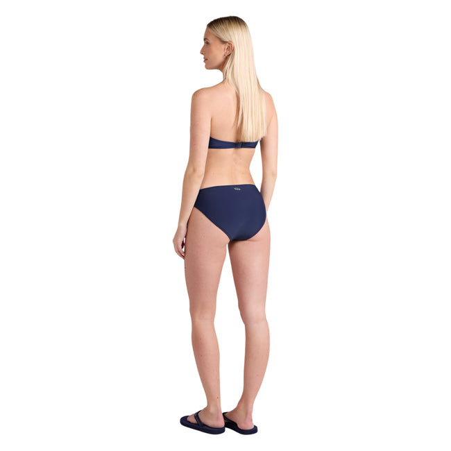 Dark Blue - Lifestyle - Animal Womens-Ladies Docks Plain Bikini Bottoms