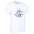 White - Side - Mountain Warehouse Mens Oban Short-Sleeved T-Shirt