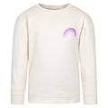 Cream - Front - Mountain Warehouse Childrens-Kids Crew Neck Sweatshirt