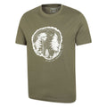 Khaki Green - Lifestyle - Mountain Warehouse Mens Off The Beaten Track T-Shirt