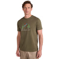 Khaki Green - Lifestyle - Mountain Warehouse Mens May The Forest Be With You T-Shirt