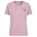 Lilac - Front - Mountain Warehouse Womens-Ladies Explore The Outdoors T-Shirt