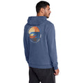 Blue - Back - Animal Mens River Hoodie
