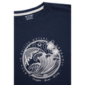 Navy - Side - Animal Womens-Ladies Holly Cornwall T-Shirt