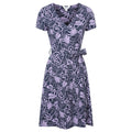 Lilac - Front - Mountain Warehouse Womens-Ladies Santorini Jersey Wrap Dress