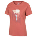 Rust - Lifestyle - Mountain Warehouse Womens-Ladies Waterfall Relaxed Fit T-Shirt
