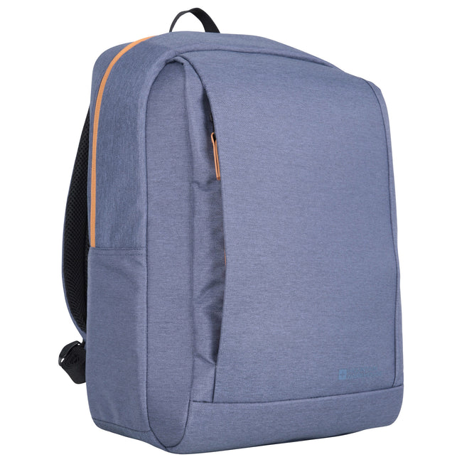 Navy - Side - Mountain Warehouse City 22L Laptop Backpack