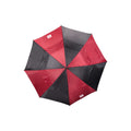 Black-Red - Back - Mountain Warehouse Stripe Golf Umbrella