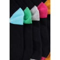 Black - Side - Mountain Warehouse Childrens-Kids Mid Calf Polygiene Everyday Socks (Pack of 5)