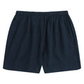 Navy - Back - Animal Womens-Ladies Nova Linen Shorts