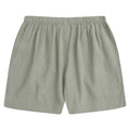 Pale Green - Back - Animal Womens-Ladies Nova Linen Shorts