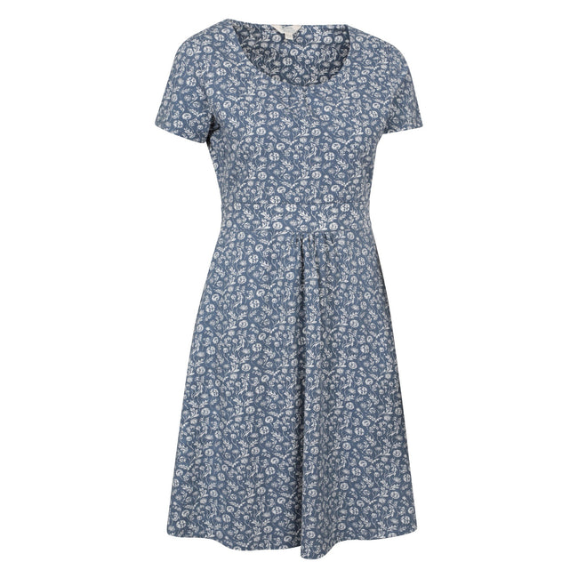 Light Grey - Side - Mountain Warehouse Womens-Ladies Floral UV Protection Dress