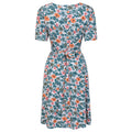 Dark Teal - Back - Mountain Warehouse Womens-Ladies Floral Dress