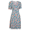 Dark Teal - Side - Mountain Warehouse Womens-Ladies Floral Dress