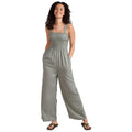 Pale Green - Front - Animal Womens-Ladies Astrid Jumpsuit