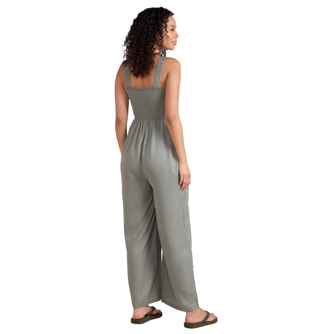 Pale Green - Back - Animal Womens-Ladies Astrid Jumpsuit