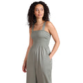 Pale Green - Side - Animal Womens-Ladies Astrid Jumpsuit