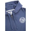 Blue - Side - Animal Womens-Ladies Maya Cornwall Zipped Hoodie