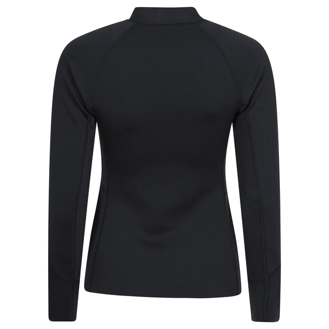 Black - Back - Mountain Warehouse Womens-Ladies Lamorna Long-Sleeved Wetsuit
